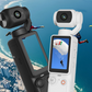 Fotocamera tascabile con gimbal e schermo da 1,9“