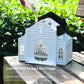 🐦 50 % DE DESCUENTO – Comedero solar para pájaros con forma de templo | Decoración automática, sostenible y resistente a la lluvia