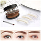 ⏳Precio especial por tiempo limitado⏰ Sello de cejas ajustable instantáneo: polvo para cejas de dos colores, resistente al agua y a las manchas. ¡Cejas naturales y pobladas en segundos! 💕🎀