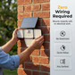 Luz de Seguridad con Sensor de Movimiento Solar