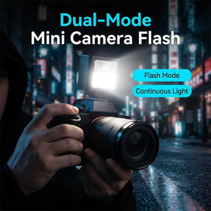 ✨📸 Flash recargable de bolsillo para cámara: ¡siempre listo! 🔋⚡