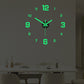 Set de Reloj de Pared Acrílico 3D DIY Luminoso