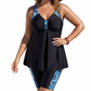 👙 ¡OFERTA LIMITADA 50% OFF! 💥 Traje de Baño Tankini Fluido con Top y Shorts para Mujer – Control de Abdomen, Boy Shorts, Soporte ✨