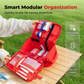 🚑 ¡OFERTA LIMITADA: 50 % DE DESCUENTO! 🩹 Bolsa organizadora médica de emergencia – Tejido Oxford, módulos inteligentes, fijación táctica 🏥