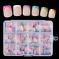 Uñas postizas Color Pop: uñas postizas adhesivas de Color Pop