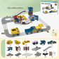 Set de tren y rieles interactivos para aventuras en una mina eléctrica