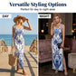 Vestido Maxi Clásico con Estampado Floral para Mujer