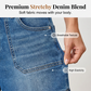 👖✨ Shorts Bermuda Mezclilla Mujer – Tiro Medio, Bolsillos Funcionales y Look Casual Perfecto 🌞👜
