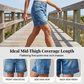👖✨ Shorts Bermuda Mezclilla Mujer – Tiro Medio, Bolsillos Funcionales y Look Casual Perfecto 🌞👜