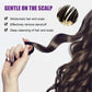 Máscara hidratante para el cabello púrpura con olor duradero