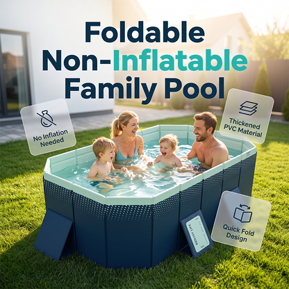 🥳 OFERTA IMPERDIBIL 2026 🥳💞 Más de 50.000 VENDIDOS! 👵❤️  Piscina reforzada, no hinchable: disfrutar de divertidas actividades acuáticas y refrescarse en casa durante el verano.