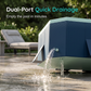🥳 OFERTA IMPERDIBIL 2026 🥳💞 Más de 50.000 VENDIDOS! 👵❤️  Piscina reforzada, no hinchable: disfrutar de divertidas actividades acuáticas y refrescarse en casa durante el verano.