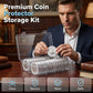 Clear Plastic Coin Protector Case Kit