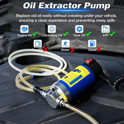 🛢️🔧Bomba portátil para trasvase de aceite de motor – práctica herramienta de mantenimiento ✨