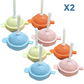 🍦🍦✨ Molde Mini Silicona para Paletas – Desmoldado Fácil, Material Seguro y Helados Caseros en Minutos 🧊👶