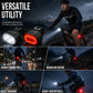 🚴 50% DI SCONTO! 💡 Set Luci per Bicicletta Ricaricabili USB – LED Luminoso, Ricarica USB & Montaggio Facile – Perfetto per Uscite Notturne & Pendolarismo Urbano 🚦