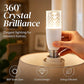 💡Compra 2 y llévate 1 gratis – textura de cristal tallado, luz uniforme y antirreflejo. Base B22 para lámparas y apliques! ✨🏠