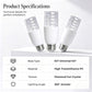 💡Compra 2 y llévate 1 gratis – textura de cristal tallado, luz uniforme y antirreflejo. Base B22 para lámparas y apliques! ✨🏠
