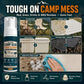 🏕️¡AHORA CON UN 50 % DE DESCUENTO! Limpiador en espuma para material de acampada al aire libre con toalla de limpieza: potente spray en espuma quitamanchas para sillas, mesas, neveras portátiles y carritos plegables de acampada