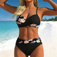 ⏰🔥 ¡OFERTA 50% OFF! 👙✨ Bikini Push-Up de Dos Piezas para Mujer – Diseño Cruzado, Figura Favorecida y Estilo Elegante de Playa 🌴💖