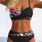 ⏰🔥 ¡OFERTA 50% OFF! 👙✨ Bikini Push-Up de Dos Piezas para Mujer – Diseño Cruzado, Figura Favorecida y Estilo Elegante de Playa 🌴💖