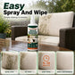 ¡50% DE DESCUENTO AHORA! Spray quitamohos para cojines de patio, potente limpiador de manchas de moho, spray de rápida eliminación de moho y hongos, seguro para cojines de tela de exterior