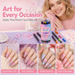 💅 ¡50 % DE DESCUENTO POR TIEMPO LIMITADO! 💥 Set de 24 rotuladores de doble punta para decorar uñas: creativos, con calidad de salón de belleza y fáciles de usar ✨