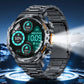 ⌚Reloj inteligente para actividades al aire libre: resistente, con linterna LED y llamadas por Bluetooth