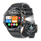 ⌚Reloj inteligente para actividades al aire libre: resistente, con linterna LED y llamadas por Bluetooth