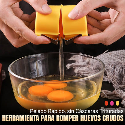 Herramienta para Romper Huevos Crudos