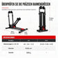 🔥 ¡50 % de descuento! 🚴 Soporte plegable para bicicletas con doble barra: soporte de exposición en forma de U para bicicletas de carretera y de montaña