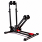 🔥 ¡50 % de descuento! 🚴 Soporte plegable para bicicletas con doble barra: soporte de exposición en forma de U para bicicletas de carretera y de montaña