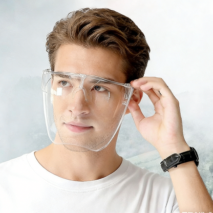 Protección para el rostro y los ojos que garantiza una comodidad que dura todo el día