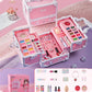 Set de maquillaje de princesas para niñas
