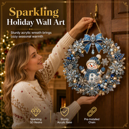 🎄 OFERTA RELÁMPAGO – 50 % DE DESCUENTO ✨ Kit de Diamond Art navideño para hacer tú mismo: decoración navideña creativa para un hogar festivo 🎁