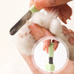 Tijeras para cortar las uñas de las mascotas con luz LED y protector contra salpicaduras