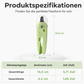 Tijeras para cortar las uñas de las mascotas con luz LED y protector contra salpicaduras