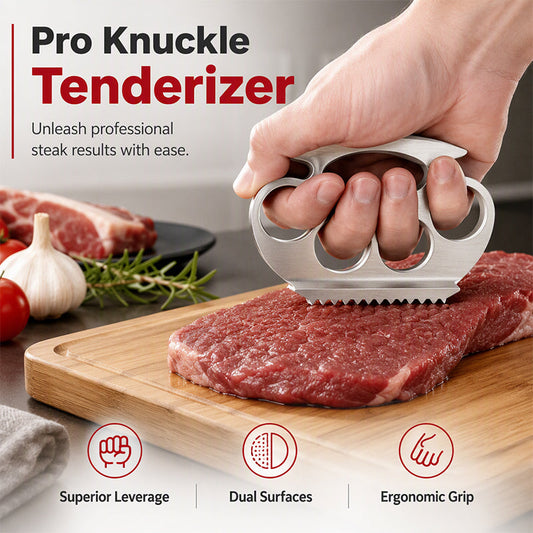 Ablandador de carne de aluminio para preparar comidas rápidamente