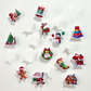 Calcomanías de pared navideñas con luces LED