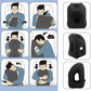 😴 ¡50% DE DESCUENTO POR TIEMPO LIMITADO! ✈️ Almohada de viaje inflable ergonómica con corte hueco – Flocado de PVC, inflado rápido, con bolsa de almacenamiento ✨