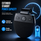 🚗 50% dto. Altavoz manos libres SP11 para parasol de coche – Bluetooth 5.0, vinculación doble, activación por vibración y audio A2DP. ¡Llama sin sostener el móvil! ✨🔊