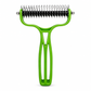 Peine para eliminar nudos y cepillo de aseo para eliminar el pelo muerto, para perros y gatos