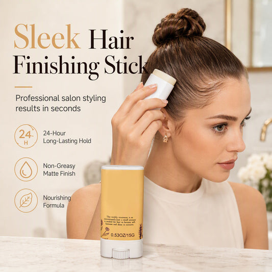🔥 ¡50 % DE DESCUENTO! ✨Barra de acabado para el pelo rebelde: peinado, control del encrespamiento y alisado
