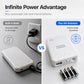 🔋¡AHORA CON UN 50 % DE DESCUENTO! Batería externa portátil de emergencia: cargador rápido universal con linterna LED, batería externa con acabado mate para el móvil, ideal para acampadas y viajes al aire libre