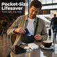 🔋¡AHORA CON UN 50 % DE DESCUENTO! Batería externa portátil de emergencia: cargador rápido universal con linterna LED, batería externa con acabado mate para el móvil, ideal para acampadas y viajes al aire libre