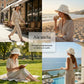 Mujeres Bowknot ancho borde sombrero protector del sol