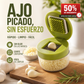 Picador y Prensa de Ajo Mini con Recipiente